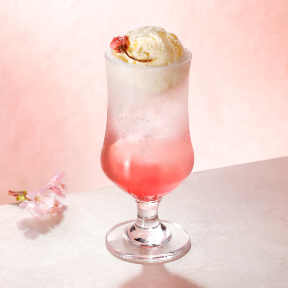 【スターバックス】ティバーナ™ クリーム ソーダ さくら