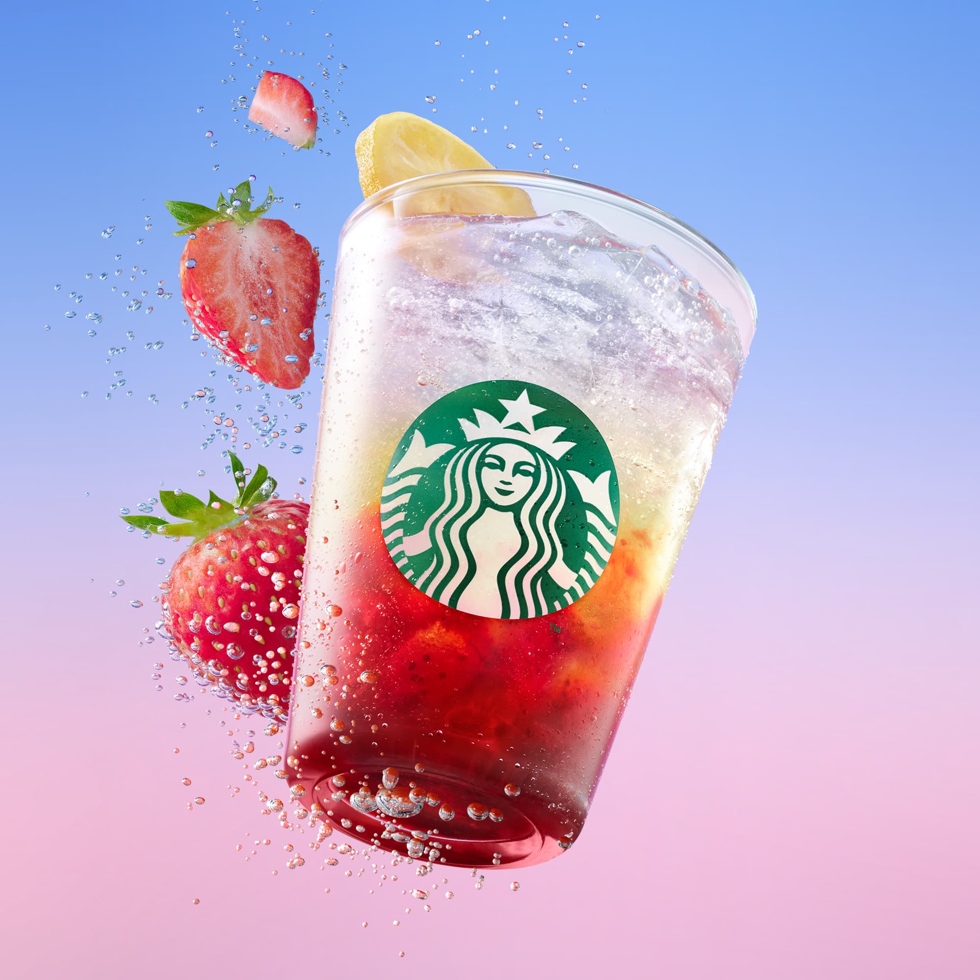 【スターバックス】チラックス ソーダ ストロベリー