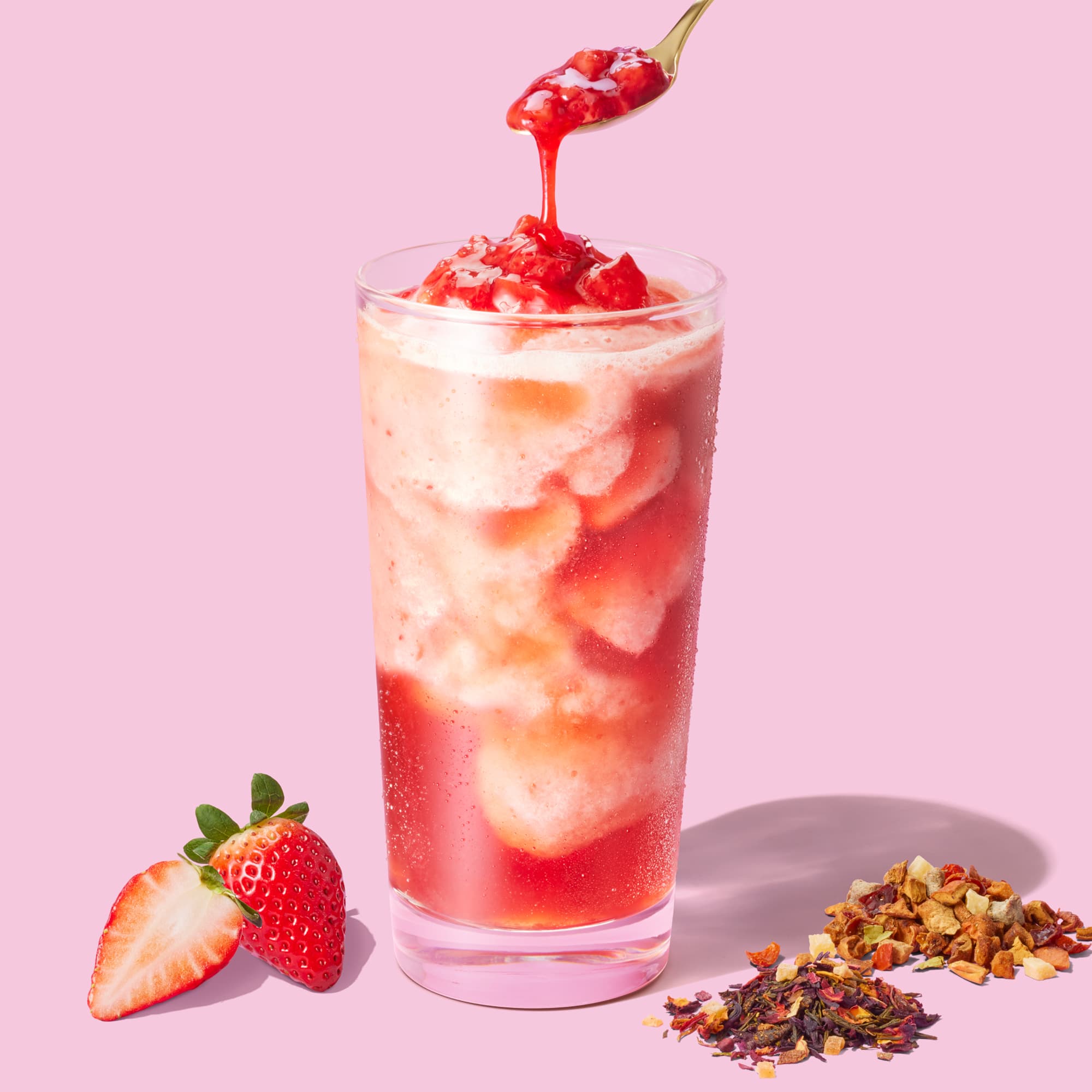 【スターバックス】ストロベリー & ダブル ティー フローズン