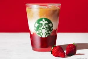 苺×華やかな香りのミルクティー！スタバ「ジョイフルメドレー 苺 ミルク ティー」12/12より発売！