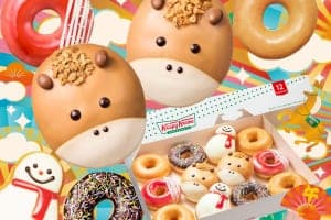“午（ウマ）”の干支ドーナツ！クリスピー・クリーム・ドーナツ『LUCKY JUMP! ETO DOZEN』12/26発売！