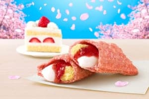 春の新作スイーツパイ! マクドナルド「いちごショートケーキパイ」3/11発売！