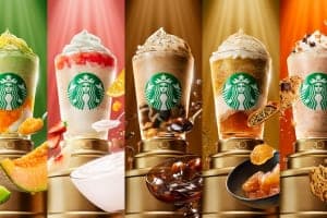 スタバ日本上陸30周年記念！歴代名作が進化して戻ってきた「THE STAR フラペチーノ®」